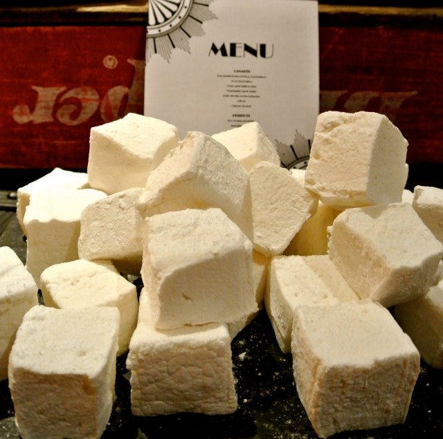 White vanilla marshmallows